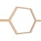 Ekena Millwork 40 12W x 23 38H x 38T Small Westmore Decorative Fretwork Wood Ceiling Panels, Red Oak CELW41X23X0375WSTRO - alternate 8